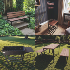 Садовая мебель для юрт и участка от 3000 руб